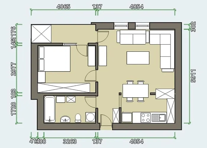 Apartamento Tropicana - Spacious On Great Location